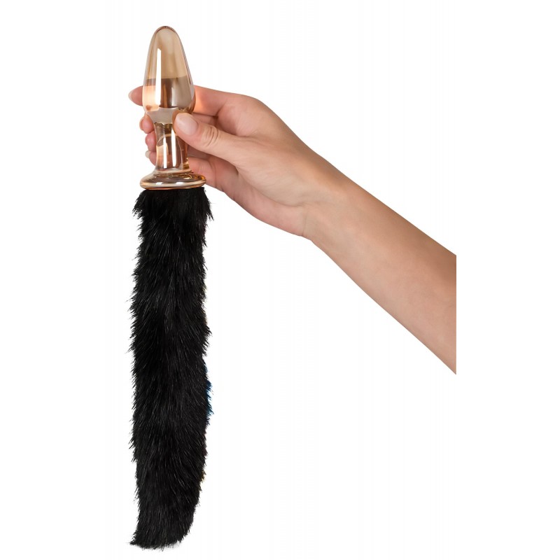 You2Toys - Üveg anál plug cicafarokkal 116294 termék bemutató kép