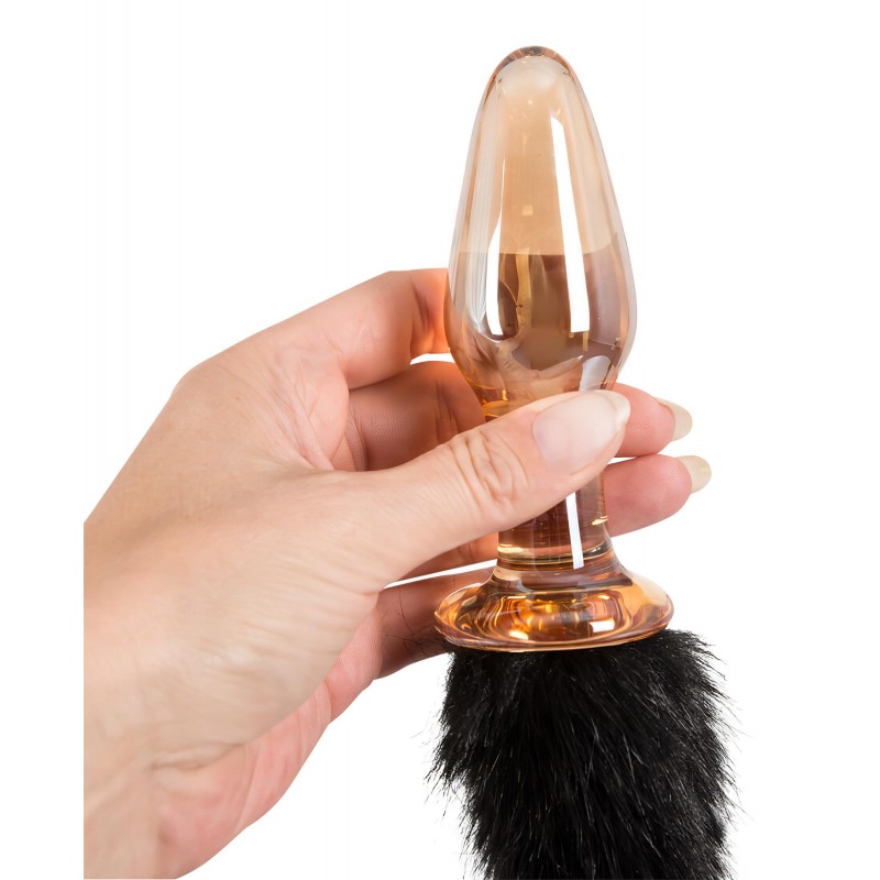 You2Toys - Üveg anál plug cicafarokkal 99038 termék bemutató kép